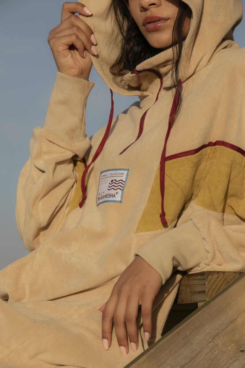 Hoodie Brava - Beige 