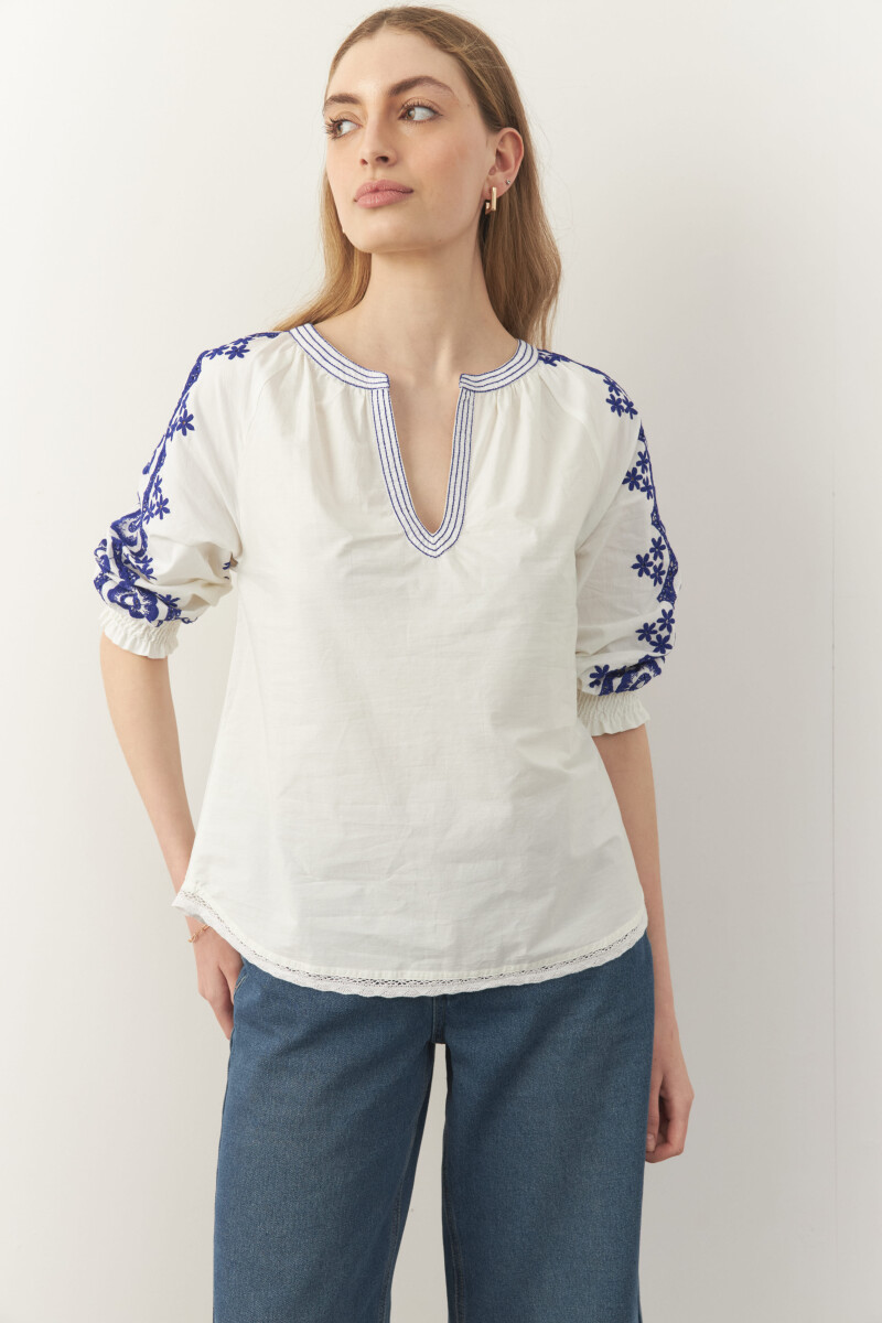 BLUSA NALA Azul Lavado