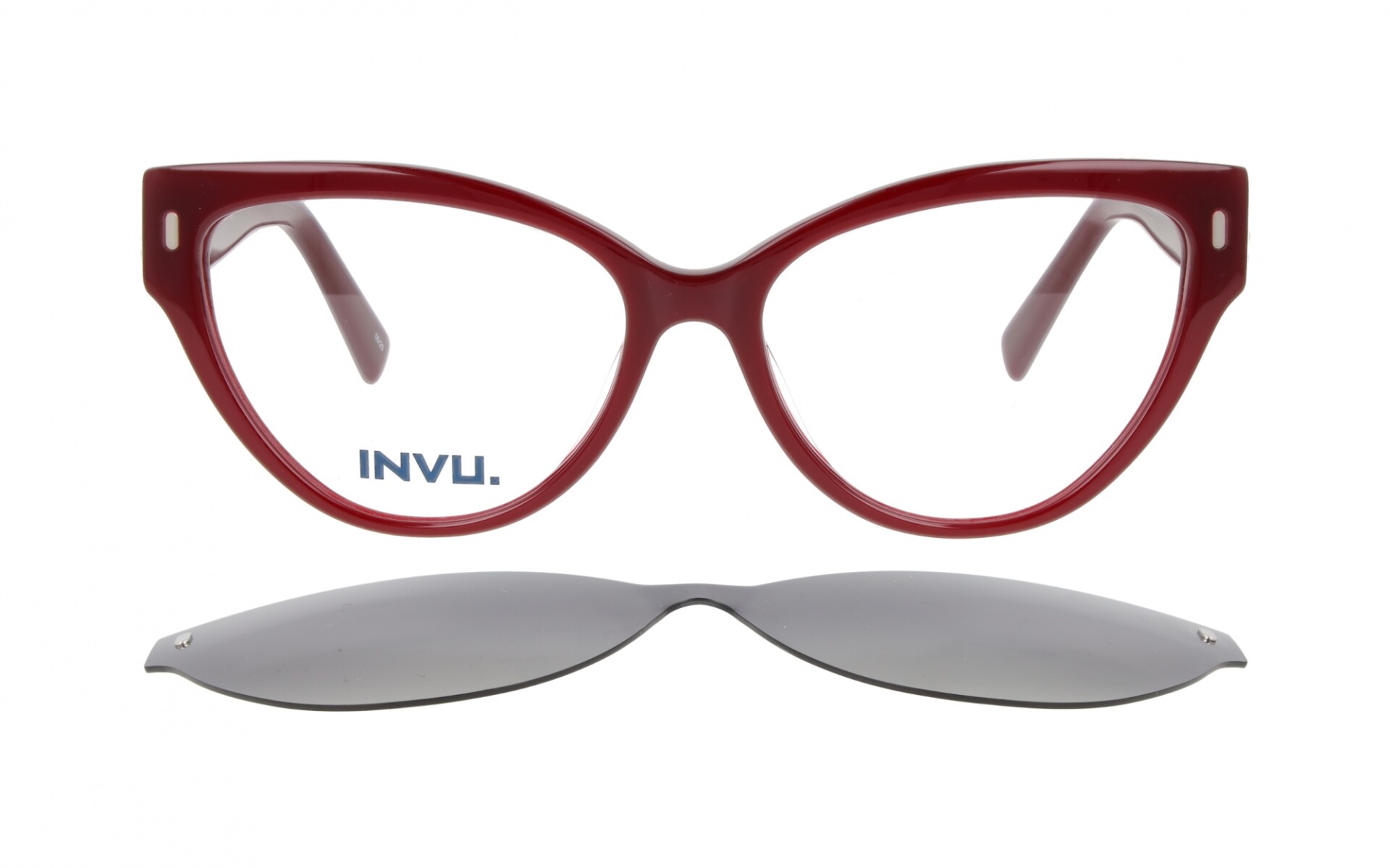 INVU Clip-On 42620B col D.Burgundy polarizado 