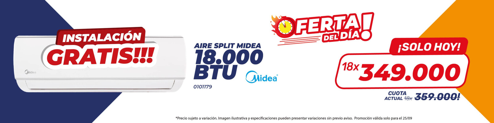 Oferta 1 del dia 25/09