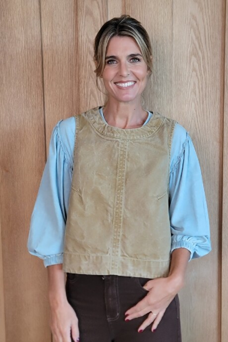 Chaleco Cadaqués Denim Cepia