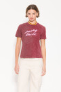 REMERA LUCKY Bordo