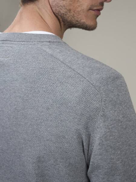 SWEATER TALLIN GRIS MELANGE