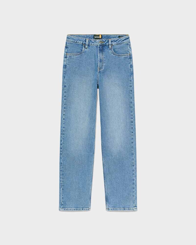 Pantalon Streight Denim Mujer 3738