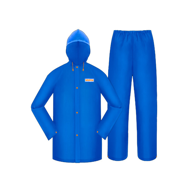 EQUIPO DE LLUVIA CAMPERA Y PANTALON TALLE L PVC WRC300L L AZUL EQUIPO DE LLUVIA CAMPERA Y PANTALON TALLE L PVC WRC300L L AZUL