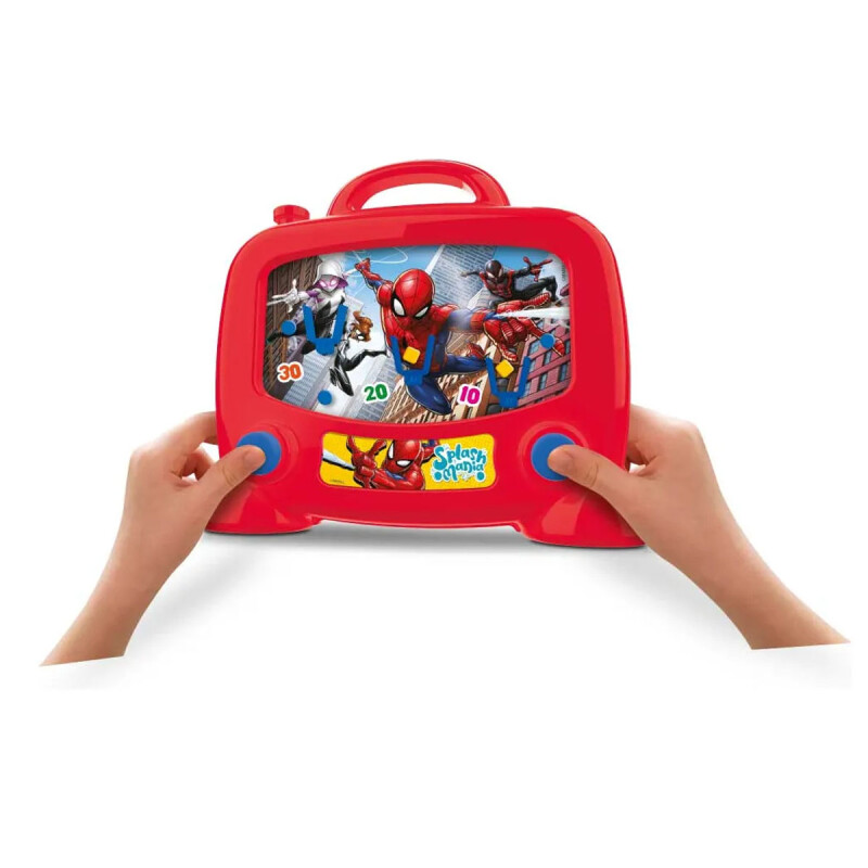 Spiderman Juego Splash Mania para embocar en canasto Spiderman Juego Splash Mania para embocar en canasto