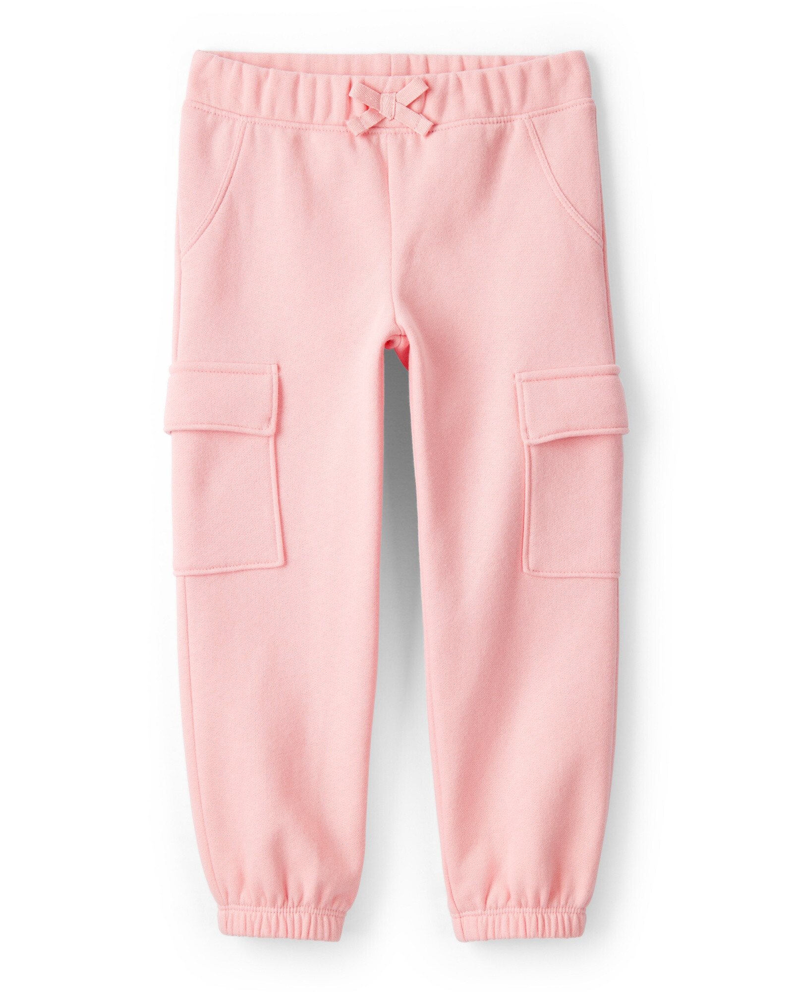 Set dos piezas de algodón, pantalón y canguro, rosado Sin color