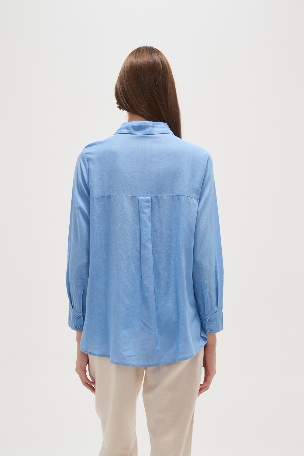 Camisa Jayas Azul Grisaceo