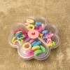 Pack Coleros y Pinzas Trebol Multicolor