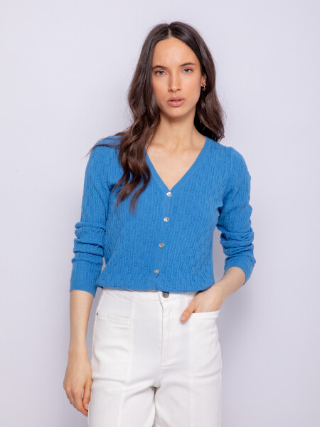 CARDIGAN FIGARI Azul Regata