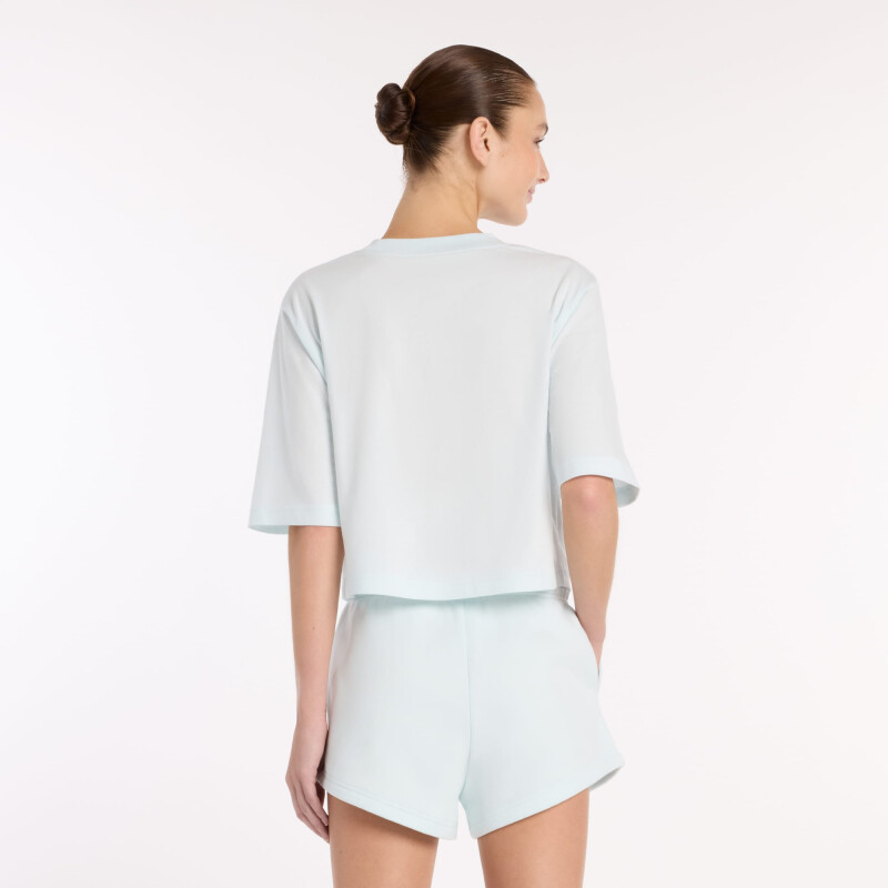 Lifestyle - New Balance - REMERA NEW BALANCE WOMAN SHIRT de Mujer - WT61V5OPAAW Verde