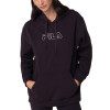 Fila Buzo Canguro Femenino Letter Winter Outline - Negro Negro