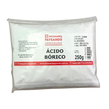 Ácido bórico 250 g
