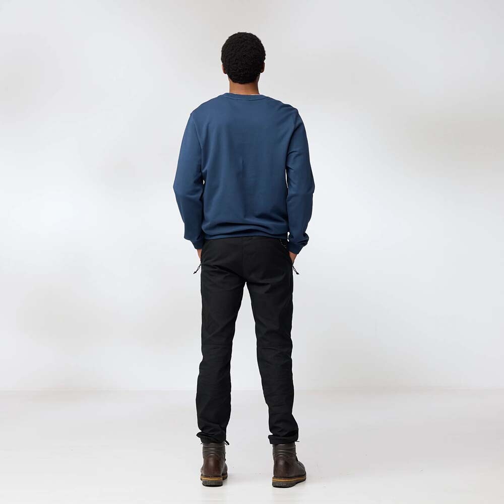 Poleron Fjallraven Vardag Sweater M Hombre Black