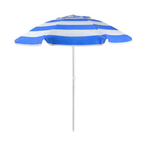 Sombrilla para Playa UV Bel 100 x 160 cm BCO/AZUL