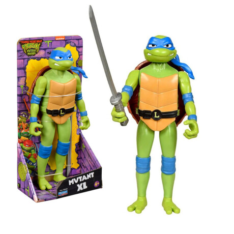Tortugas Ninja Figura Articulada 24Cm + Accesorio Leonardo