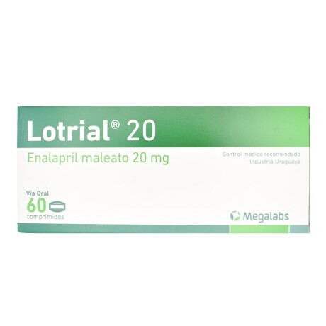 Lotrial 20 Mg 60 Comprimidos Lotrial 20 Mg 60 Comprimidos