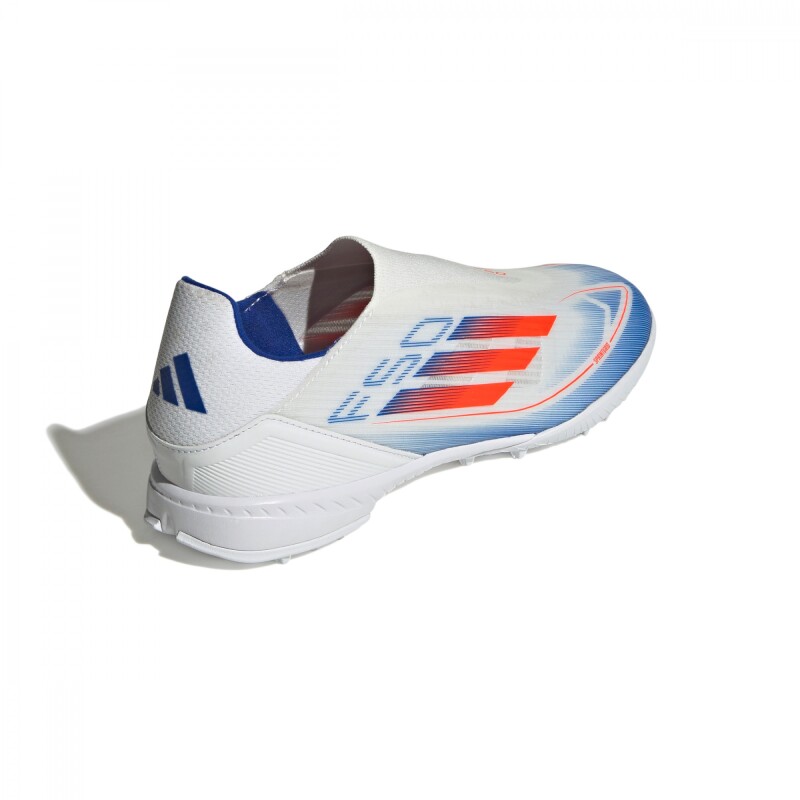 Championes de fútbol F50 League Laceless Tf de Hombre Blanco