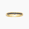 Anillo medio sin fin con zafiros Anillo Medio Sin Fin Con Zafiros