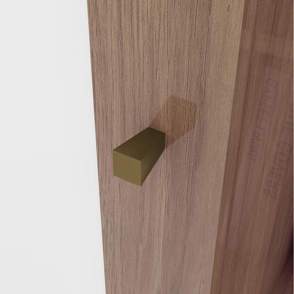 ROPERO 1 PUERTA GUARDARROPA ARMARIO PLACARD CLOSET CON ESPEJO Y ESTANTES COLOR MADERA CLARA