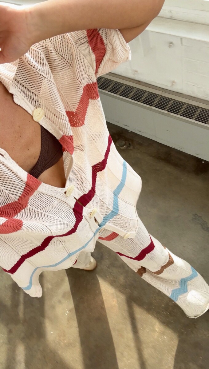 Camisa Riga SS26 - Zig Ombré 