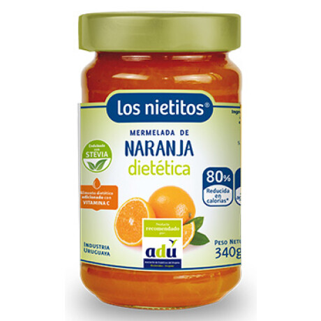 MERMELADA LOS NIETITOS 0% CON STEVIA 340G NARANJA MERMELADA LOS NIETITOS 0% CON STEVIA 340G NARANJA