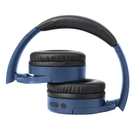 Auriculares Inalámbricos AIWA Bluetooth 5.3 On Ear Plegables Con Micrófono Azul | AWK17U