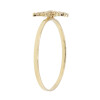 Anillo Estrella Radiante en Oro Amarillo 18k con circonias Anillo Estrella Radiante en Oro Amarillo 18k con circonias