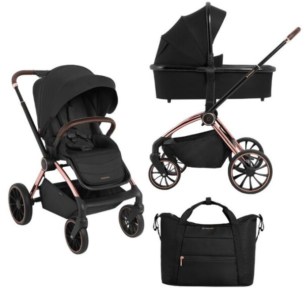 Travel system 4 en 1 KARA ISOFIX KIKKABOO - Black Travel system 4 en 1 KARA ISOFIX KIKKABOO - Black