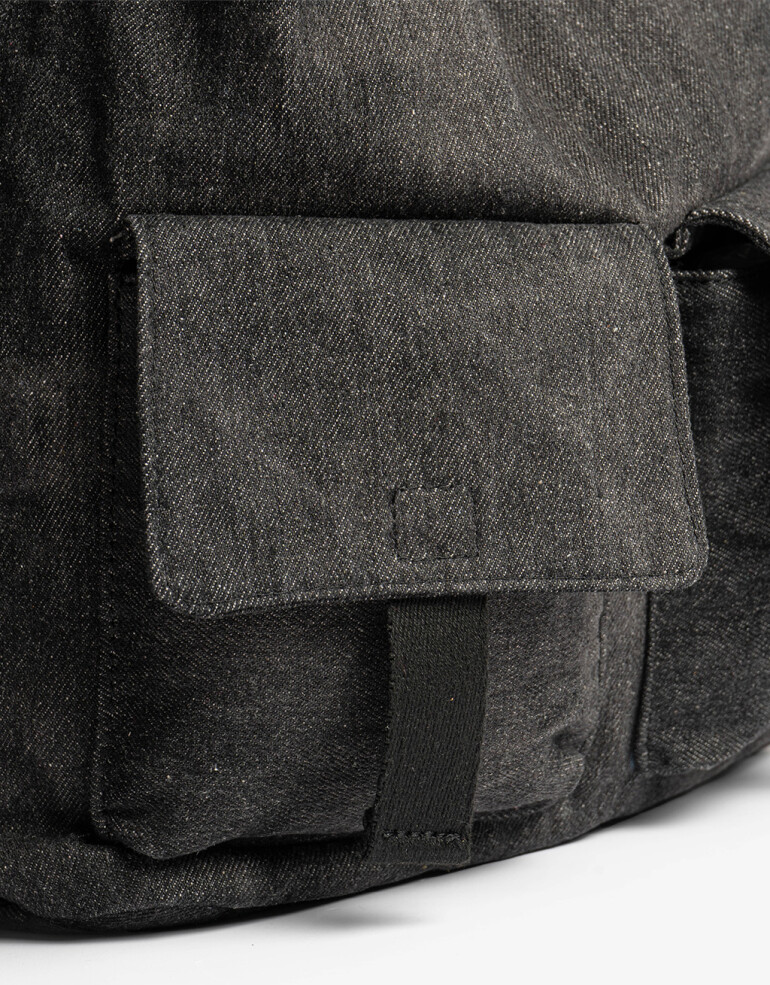 Mochilas Urbanas Mochila Convertible En Bolso - Negro