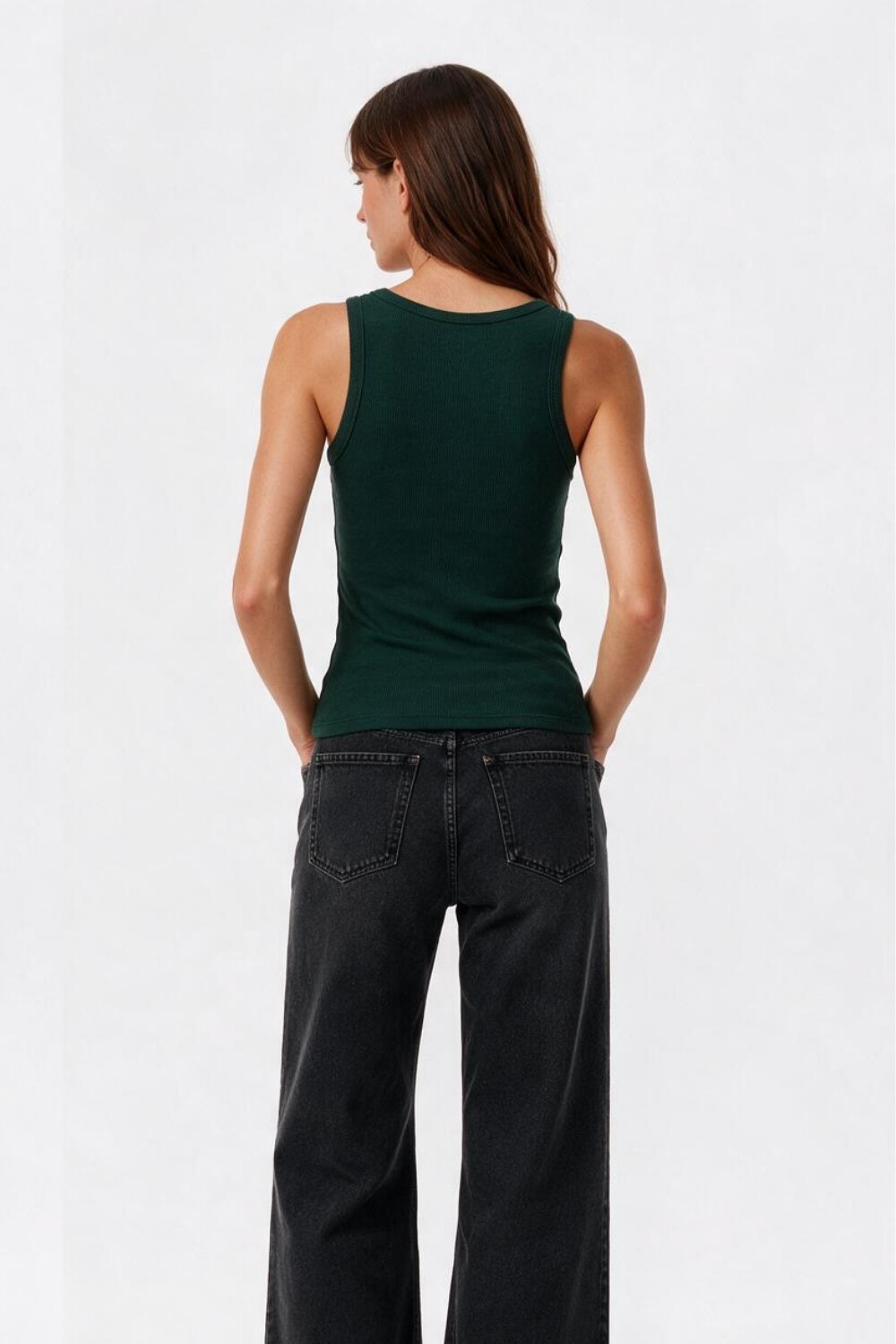 Musculosa Malisa Petroleo Oscuro