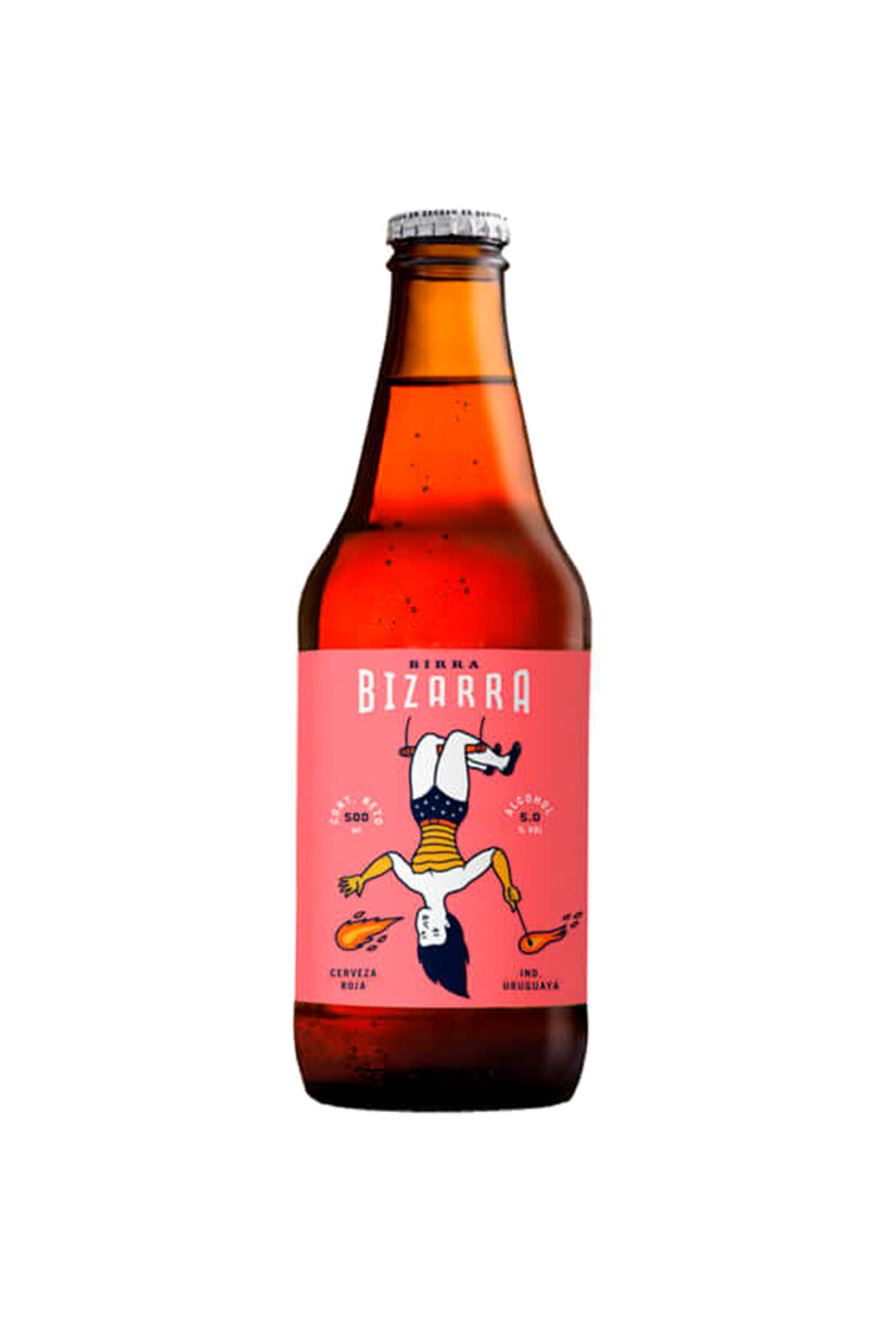 Cerveza Birra Bizarra Amber Ale 500 ml 