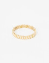 Pulseras Elásticas Metal Pulsera Elástica Torzada - Dorado