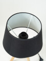 Lampara De Mesa Henderson Negro