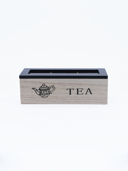 CAJA PARA TE 3 DIVISIONES NEGRO