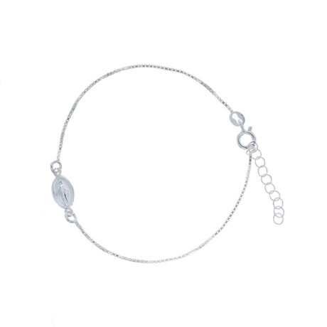Pulsera Religiosa De Plata 925 Milagrosa