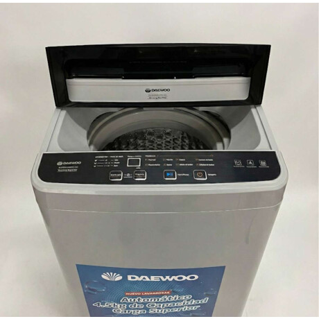 Lavarropas carga superior 4,5kg Daewoo Color gris