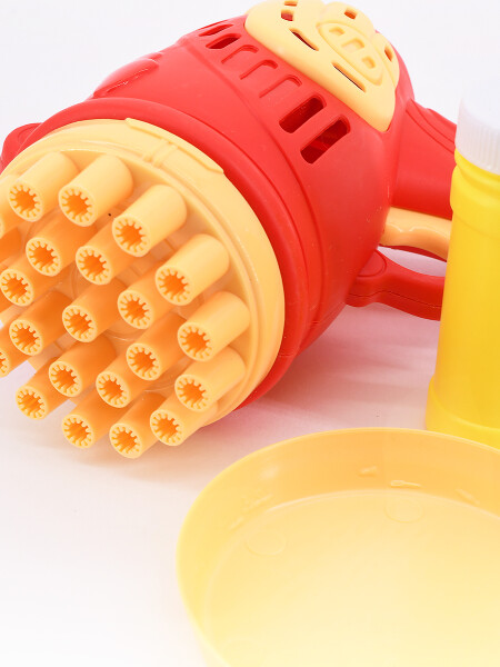 BURBUJERO PISTOLA ROJO