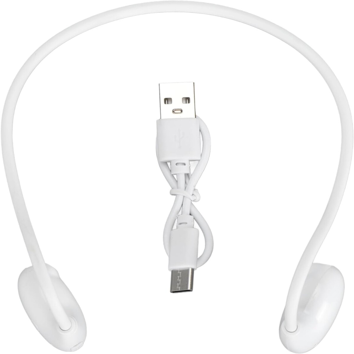 Auriculares Bluetooth Diseño Abierto Cómodo Ligero - Blanco 