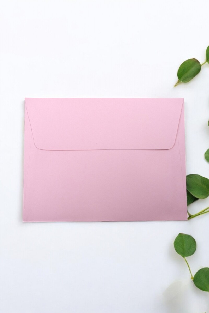 Sobre color 120 grs 14x18 cm. - ROSA 