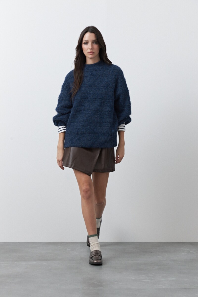 SWEATER NEVADA Azul Marino