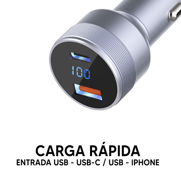 Cargador Foneng C18 Para Iphone 48w CARGADOR FONENG PARA AUTO C18 TIPO IPHON