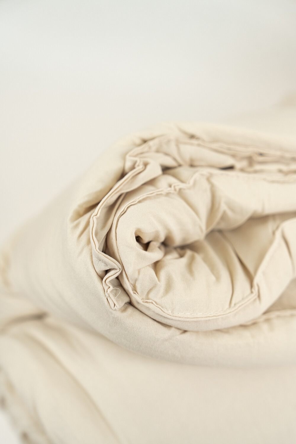 Acolchado 2 Plazas Queen Microfibra Washed Taupe / Mink / Vison