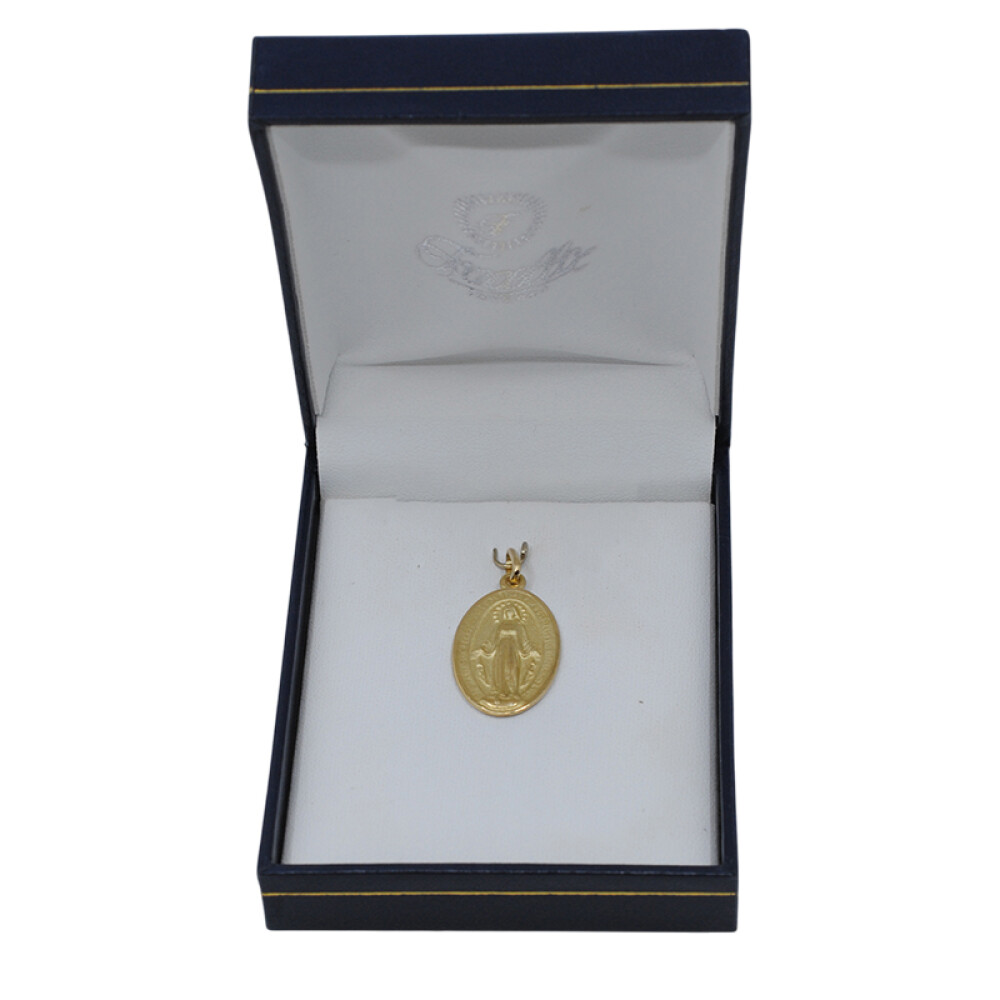 Medalla oro 18k virgen milagrosa. Medidas 2.4 x 1.5 cm Medalla oro 18k virgen milagrosa. Medidas 2.4 x 1.5 cm