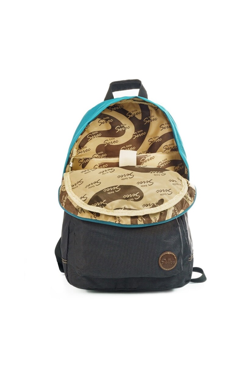 mochila clasica Azul