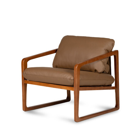 Butaca Donatella - Cuero Natural 1016 (Brown)