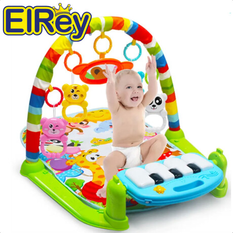 Alfombra Gimnasio Bebes C/Accesorios Piano Luz Sonido Alfombra Gimnasio Bebes C/Accesorios Piano Luz Sonido