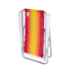Silla reclinable 4 posiciones aluminio NARANJA