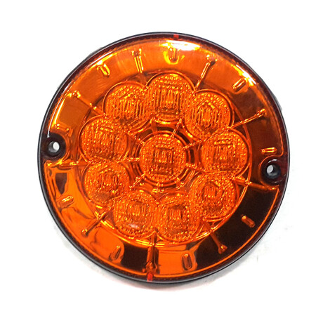 FAROL - TRAS. LED 125MM AMBAR REP.CONJUNTO RANDON BIVOLT - FAROL - TRAS. LED 125MM AMBAR REP.CONJUNTO RANDON BIVOLT -