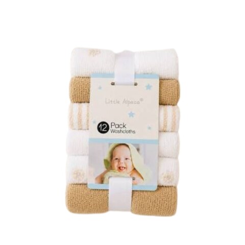 Pack x12 Babitas lavables Tono canela